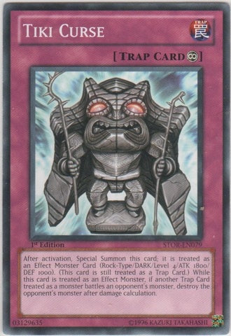 Tiki Curse [STOR-EN079] Common Yu-Gi-Oh!