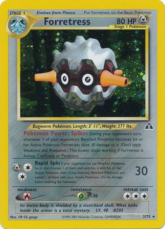 Forretress (2/75) [Neo Discovery Unlimited] Pokémon