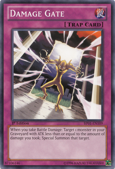 Damage Gate [BP01-EN109] Common Yu-Gi-Oh!