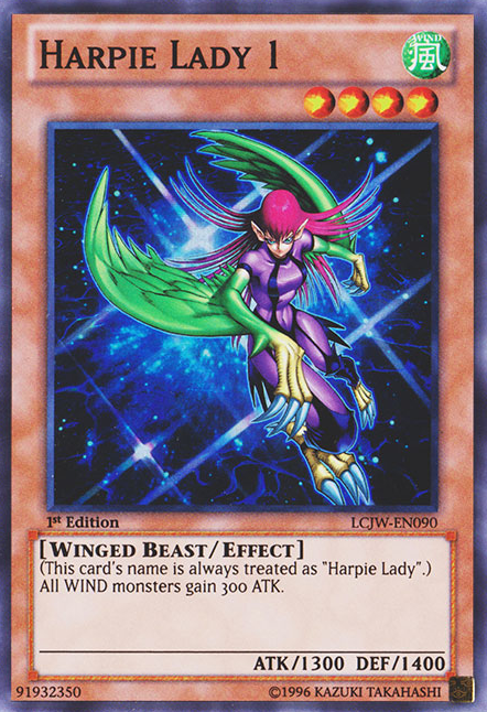 Harpie Lady 1 [LCJW-EN090] Super Rare Yu-Gi-Oh!