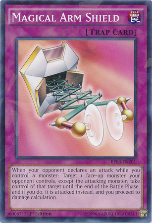 Magical Arm Shield [BP03-EN201] Shatterfoil Rare Yu-Gi-Oh!