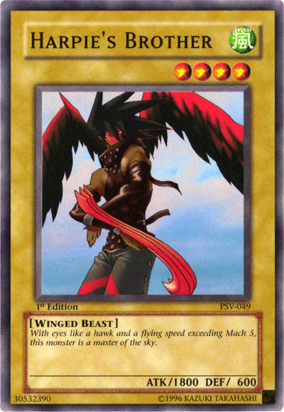 Harpie's Brother [PSV-049] Common Yu-Gi-Oh!