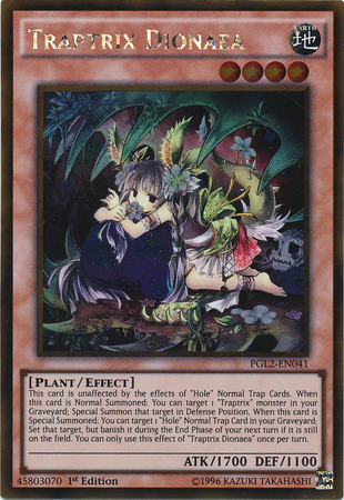 Traptrix Dionaea [PGL2-EN041] Gold Rare Yu-Gi-Oh!