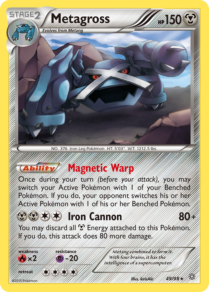 Metagross (49/98) [XY: Ancient Origins] Pokémon
