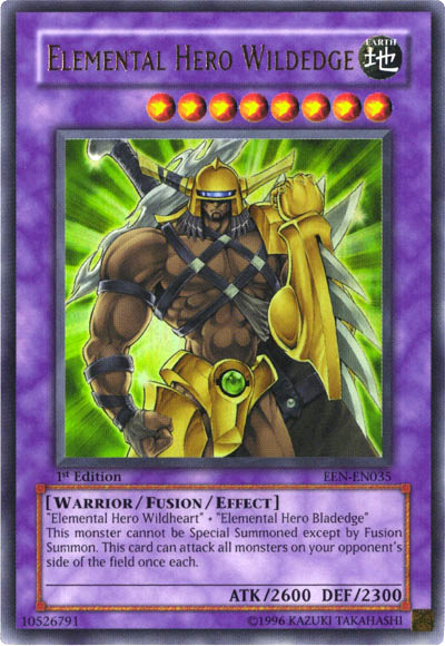 Elemental Hero Wildedge [EEN-EN035] Ultra Rare Yu-Gi-Oh!