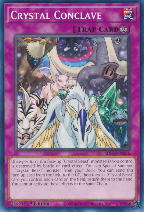 Crystal Conclave [SDCB-EN036] Common Yu-Gi-Oh!