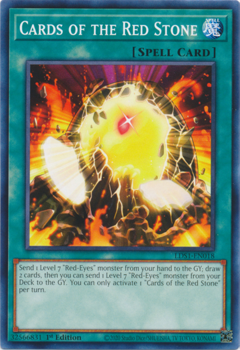 Cards of the Red Stone [LDS1-EN018] Common Yu-Gi-Oh!