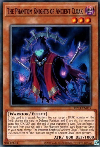The Phantom Knights of Ancient Cloak [OP14-EN017] Common Yu-Gi-Oh!