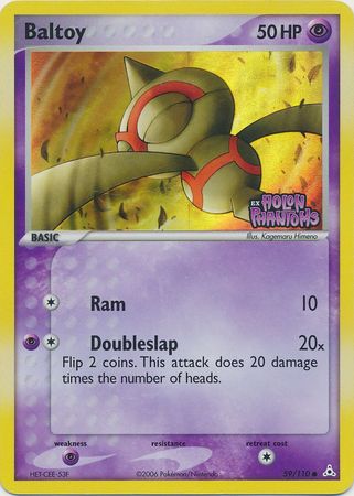 Baltoy (59/110) (Stamped) [EX: Holon Phantoms] Pokémon