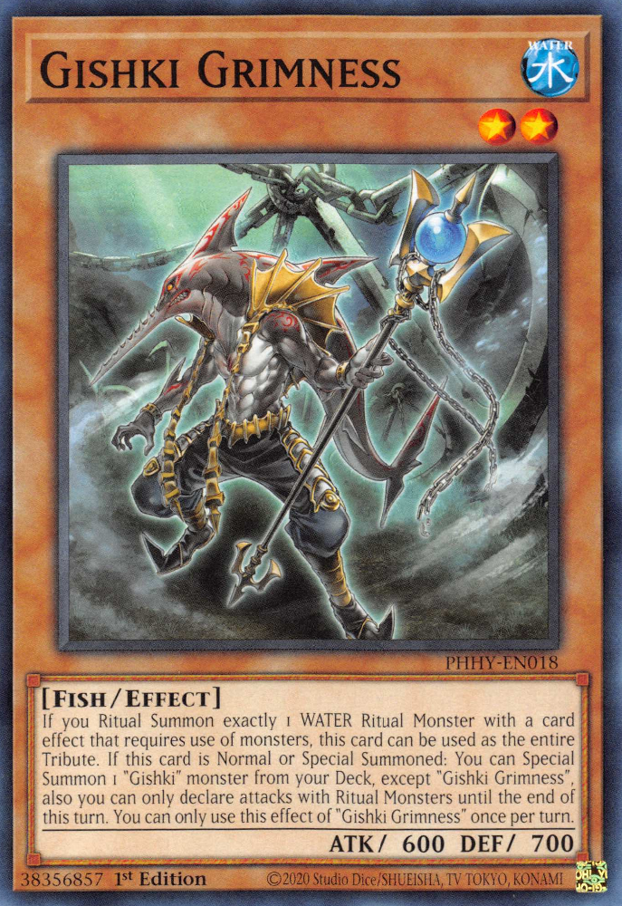 Gishki Grimness [PHHY-EN018] Common Yu-Gi-Oh!