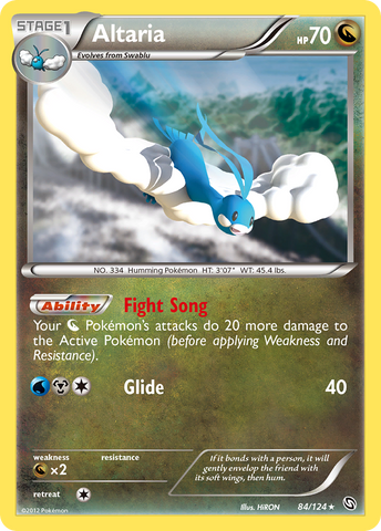 Altaria (84/124) [Black & White: Dragons Exalted] Pokémon