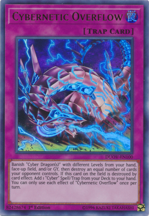 Cybernetic Overflow [DUOV-EN100] Ultra Rare Yu-Gi-Oh!