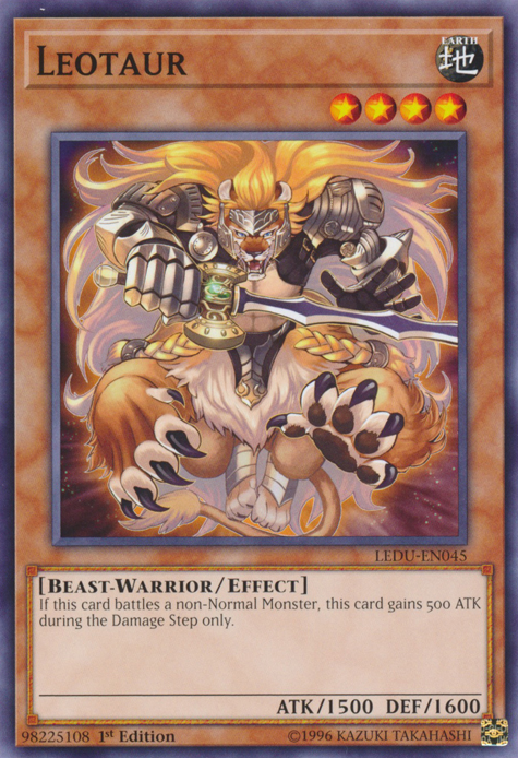 Leotaur [LEDU-EN045] Common Yu-Gi-Oh!