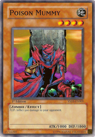 Poison Mummy [YSDS-EN009] Common Yu-Gi-Oh!