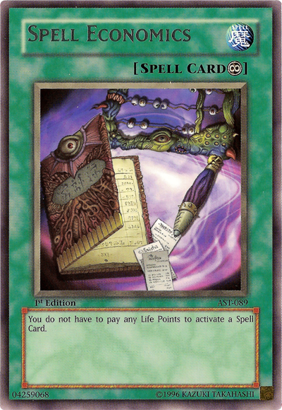 Spell Economics [AST-089] Rare Yu-Gi-Oh!