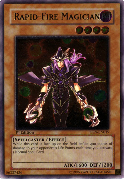 Rapid-Fire Magician [EEN-EN019] Ultimate Rare Yu-Gi-Oh!