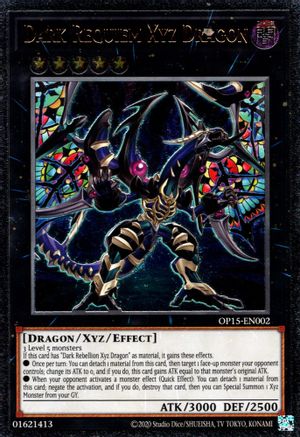 Dark Requiem Xyz Dragon [OP15-EN002] Ultimate Rare Yu-Gi-Oh!