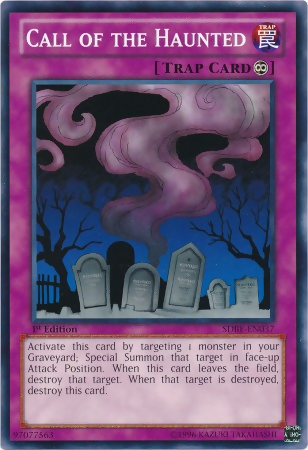 Call of the Haunted [SDBE-EN037] Common Yu-Gi-Oh!