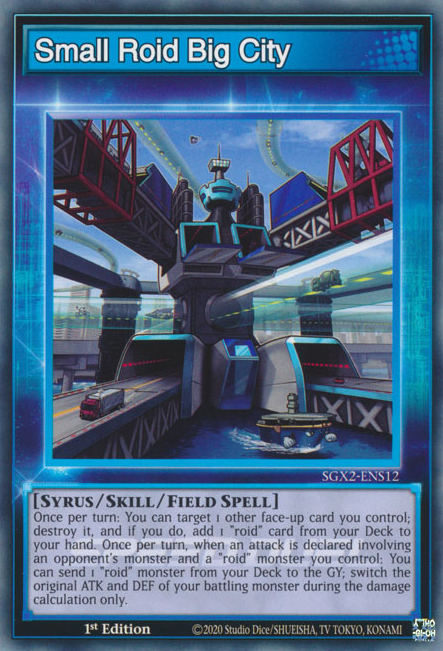 Small Roid Big City [SGX2-ENS12] Common Yu-Gi-Oh!