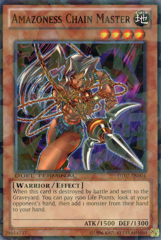 Amazoness Chain Master [DT07-EN004] Common Yu-Gi-Oh!