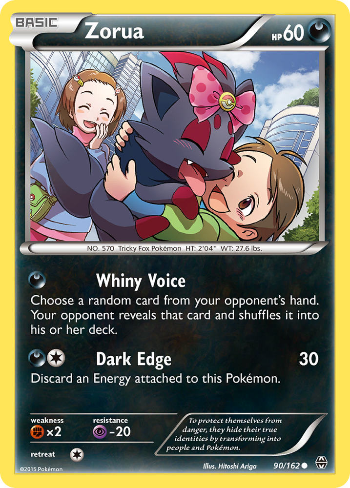 Zorua (90/162) [XY: BREAKthrough] Pokémon
