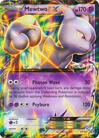 Mewtwo EX (XY183) (Jumbo Card) [XY: Black Star Promos] Pokémon