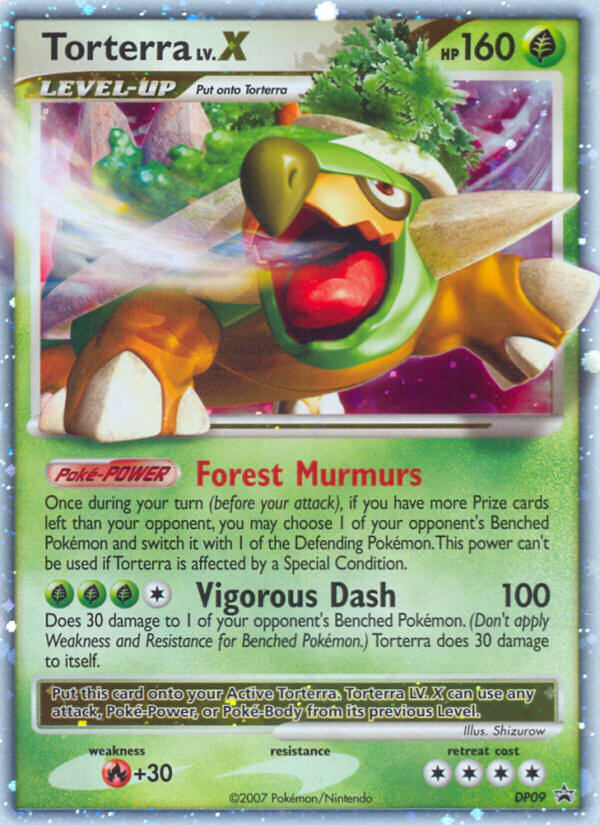 Torterra LV.X (DP09) [Diamond & Pearl: Black Star Promos] Pokémon
