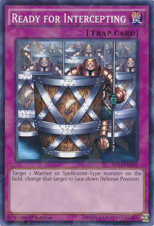 Ready for Intercepting [BP03-EN192] Shatterfoil Rare Yu-Gi-Oh!