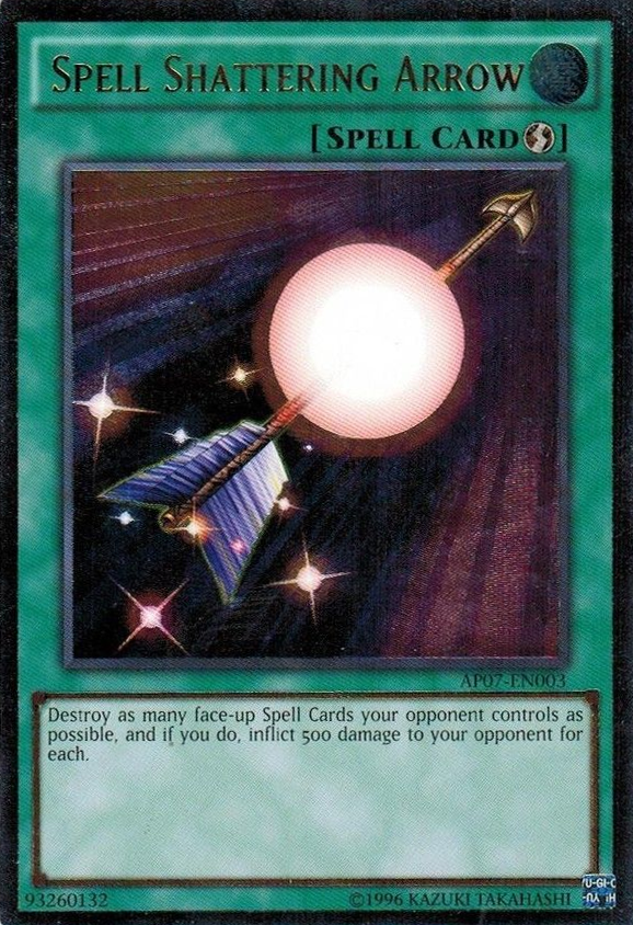Spell Shattering Arrow [AP07-EN003] Ultimate Rare Yu-Gi-Oh!