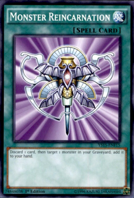 Monster Reincarnation [YS15-ENF15] Common Yu-Gi-Oh!