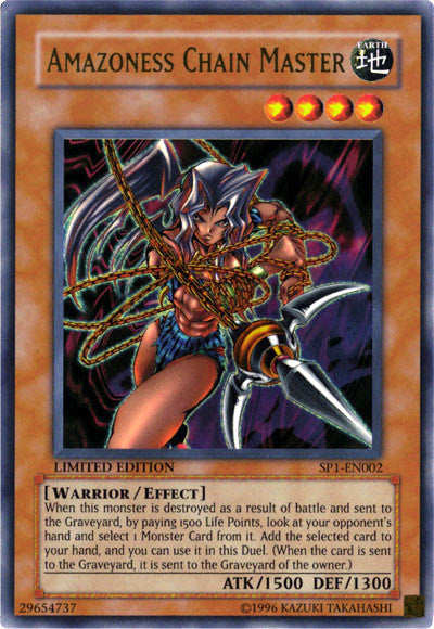 Amazoness Chain Master [SP1-EN002] Ultra Rare Yu-Gi-Oh!