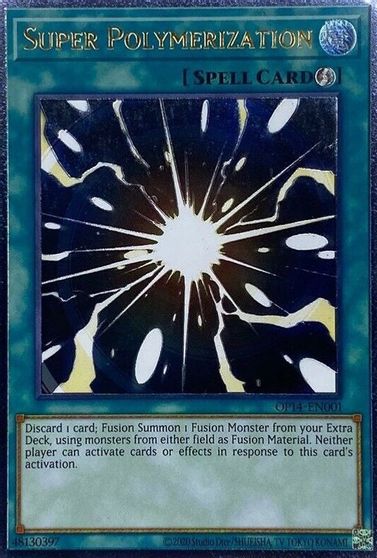 Super Polymerization [OP14-EN001] Ultimate Rare Yu-Gi-Oh!