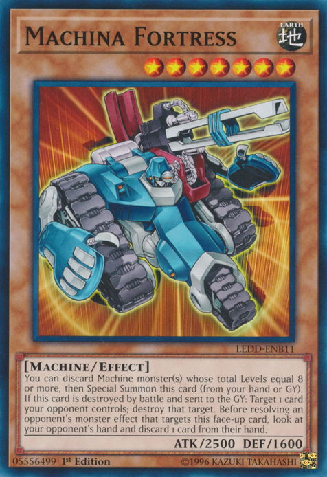 Machina Fortress [LEDD-ENB11] Common Yu-Gi-Oh!