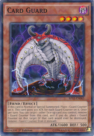 Card Guard [BP03-EN065] Shatterfoil Rare Yu-Gi-Oh!