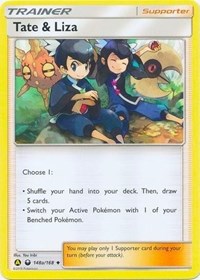 Tate & Liza (148a/168) (Alternate Art Promo) (Battle Arena Deck Exclusive) [Sun & Moon: Celestial Storm] Pokémon