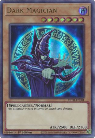 Dark Magician [25TH-EN001] Ultra Rare Yu-Gi-Oh!
