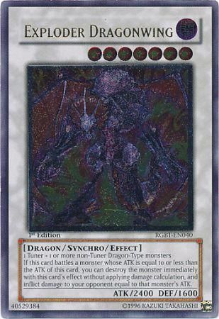 Exploder Dragonwing [RGBT-EN040] Ultimate Rare Yu-Gi-Oh!
