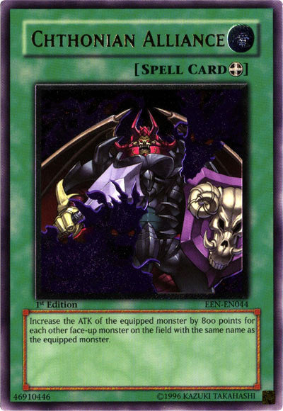 Chthonian Alliance [EEN-EN044] Ultimate Rare Yu-Gi-Oh!