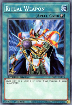 Ritual Weapon [SGX1-ENE14] Common Yu-Gi-Oh!