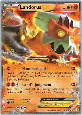 Landorus EX (89/149) (The Flying Hammer - Rowan Stavenow) [World Championships 2015] Pokémon