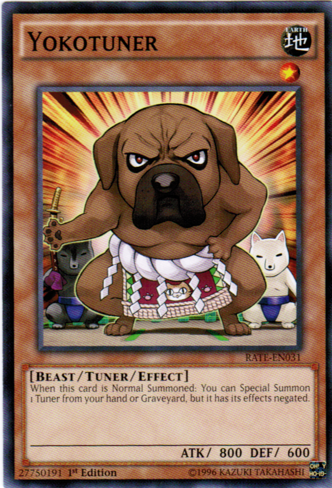 Yokotuner [RATE-EN031] Common Yu-Gi-Oh!