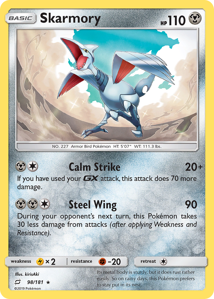 Skarmory (98/181) [Sun & Moon: Team Up] Pokémon