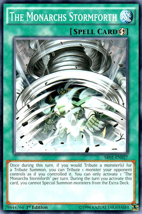 The Monarchs Stormforth [SR01-EN027] Common Yu-Gi-Oh!