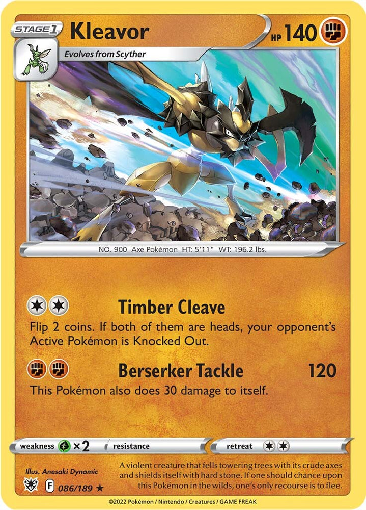 Kleavor (086/189) [Sword & Shield: Astral Radiance] Pokémon