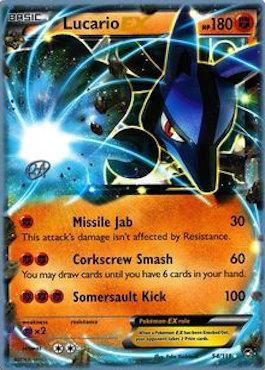 Lucario EX (54/111) (The Flying Hammer - Rowan Stavenow) [World Championships 2015] Pokémon