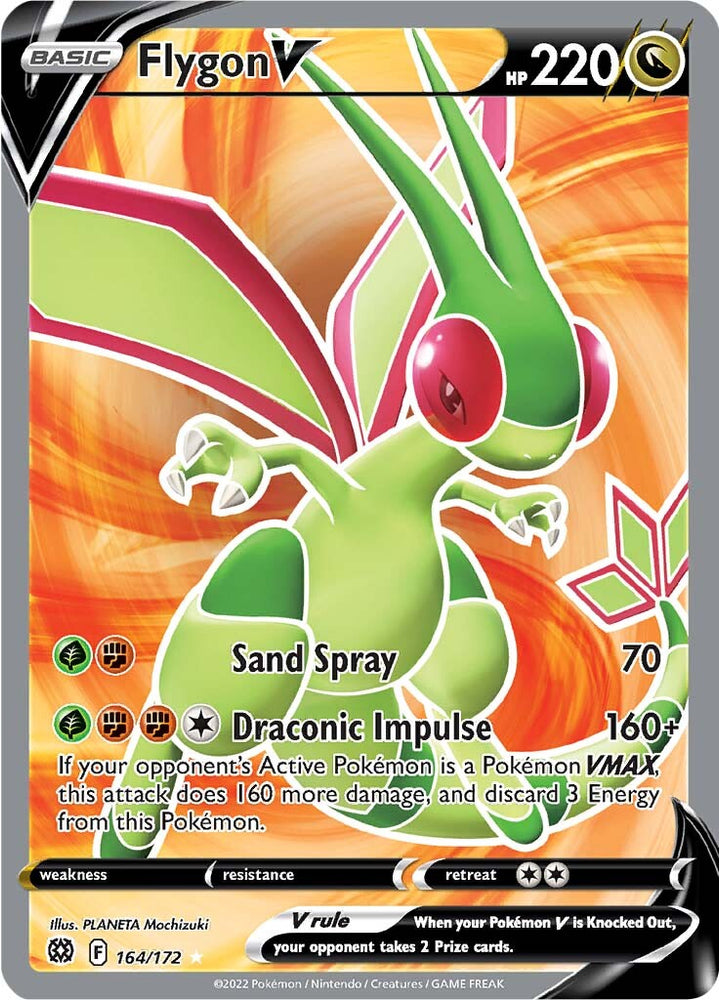 Flygon V (164/172) [Sword & Shield: Brilliant Stars] Pokémon
