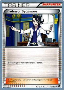 Professor Sycamore (107/122) (Dragones y Sombras - Pedro Eugenio Torres) [World Championships 2018] Pokémon