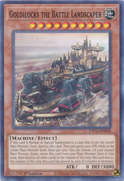 Goldilocks the Battle Landscaper [ETCO-EN038] Common Yu-Gi-Oh!