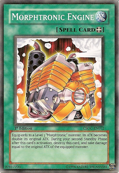 Morphtronic Engine [CSOC-EN052] Common Yu-Gi-Oh!