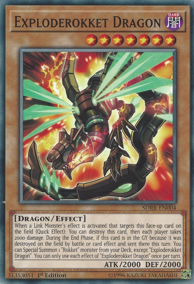 Exploderokket Dragon [SDRR-EN004] Common Yu-Gi-Oh!